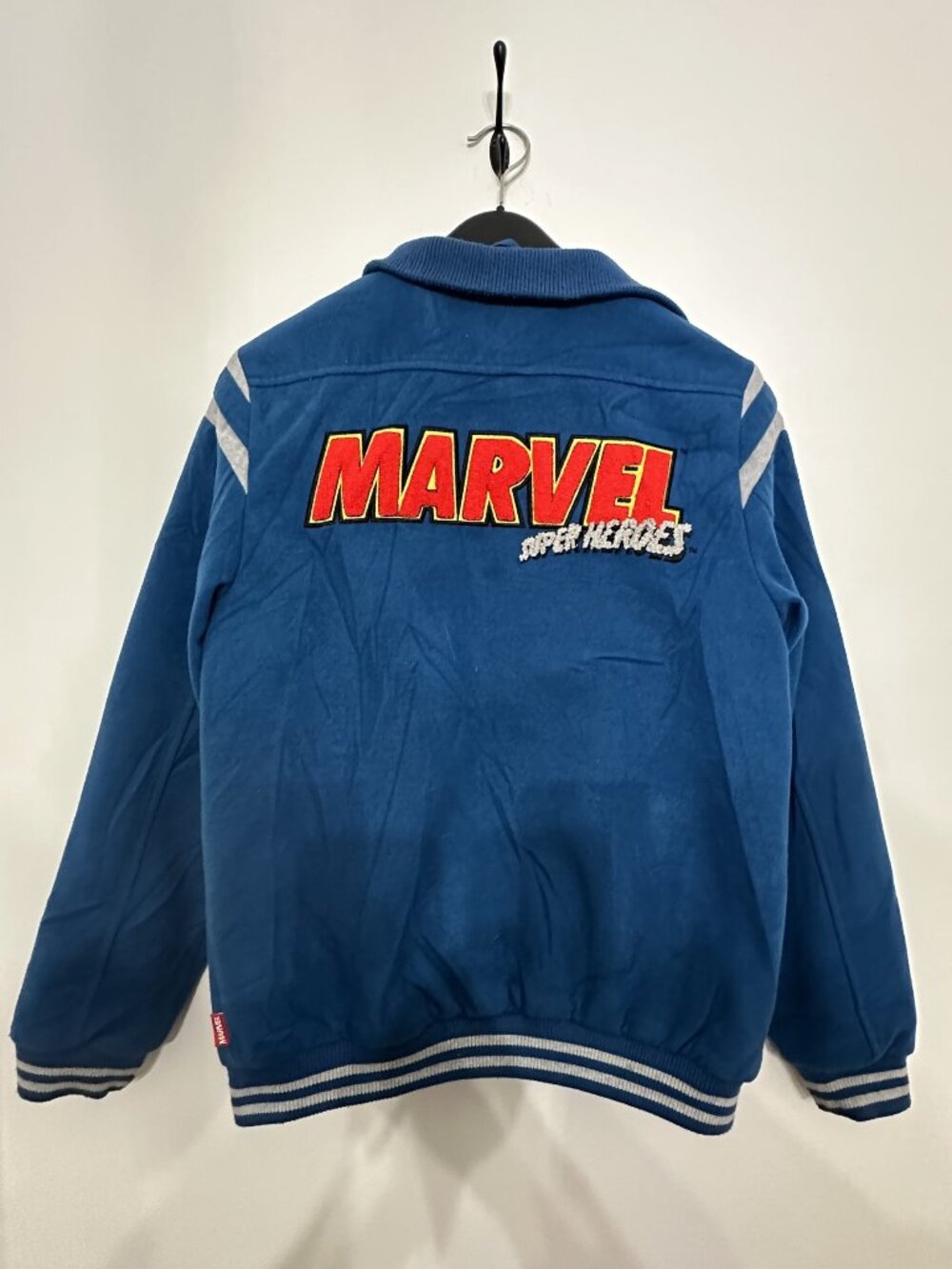 MEN'S MARVEL 80 YEARS VARSITY JACKET SIZE SMALL DISNEY AUTHENTIC